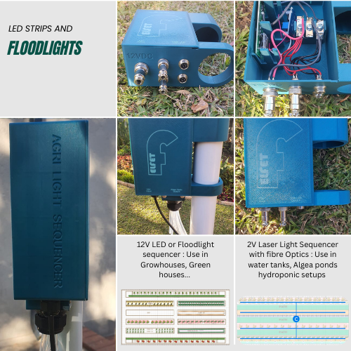 LED strips & flood lights